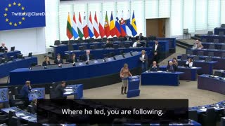 Clare Daly MEP calls out the EU parliament