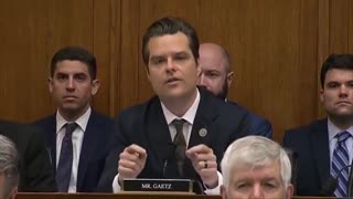 Matt Gaetz Wants The Truth About Garland's Involvement In The Trump Prosecutions