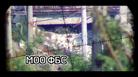 THE WORK OF RUSSIAN SNIPERS FROM A DISTANCE OF 1400 METERS WITH A CALIBER OF 12.7MM