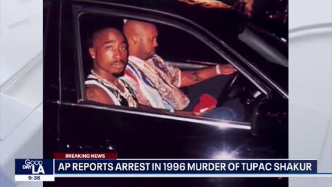 Tupac Shakur case: Suspect arrested in 1996 killing