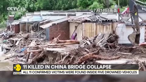11 People Killed in China due to Flashfloods