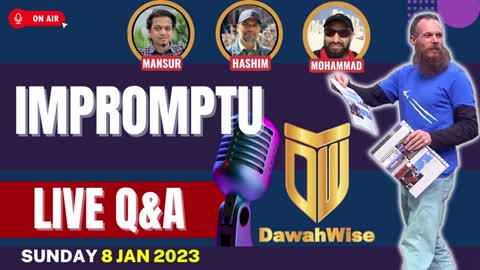 Questioning the Quran on DawahWise LIVE Q&A