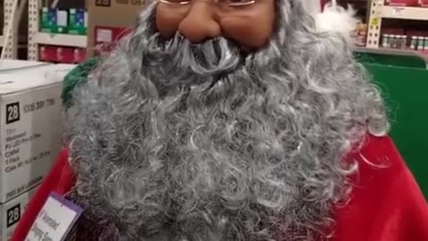These animated Santa's at home Depot are super realistic Top Kek