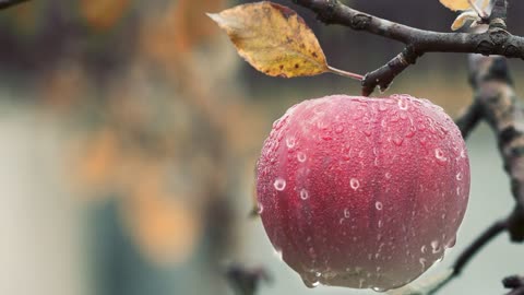 Fresh Beautiful Red Apples