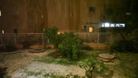 Snow fell in Jerusalem in 9/1/2013