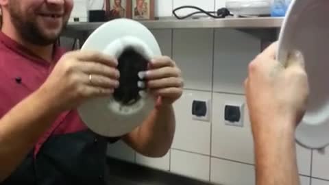 Chef gets pranked at work