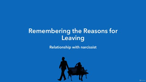 Remembering the reasons for leaving