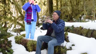 O Come, O Come Emmanuel - Christmas Music Video - Neil Wilson, trumpets / arrangement