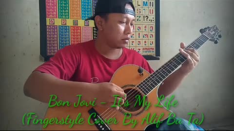 Bon Jovi - It's My Life (fingerstyle cover) - alip ba ta