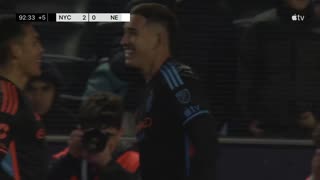 MLS Goal: J. Fernández vs. NE, 90+3'