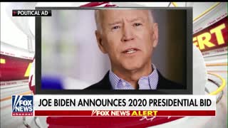 Joe Biden enters the 2020 presidential race