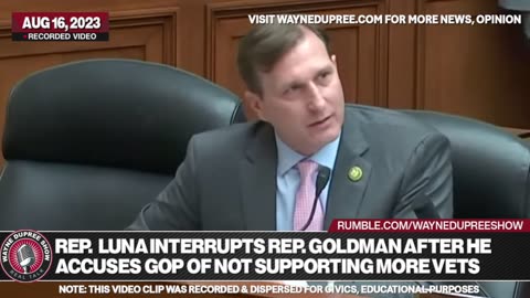 Goldman Just Met GOP Freshmen Rep. Luna