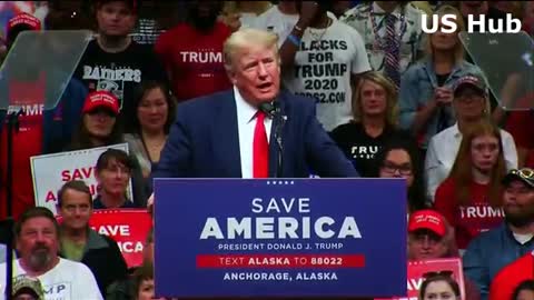 President Donald J. Trump Speech at Save America Rally, Anchorage, AK 7-9-22