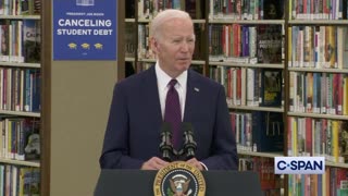 Biden on student loan cancellation: “The Supreme Court blocked it. But that didn't stop me."