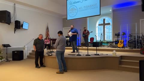 Worship Service at Mt Pleasant Community Church (Video Crashed) 12312023
