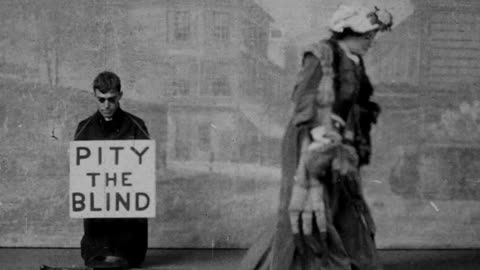 Pity The Blind (1904 Original Black & White Film)