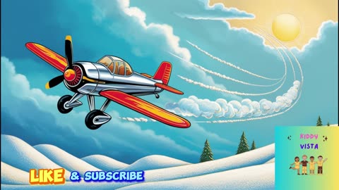 The Airplane Song | Airplane song for kids | Nursery rhyme for Kids