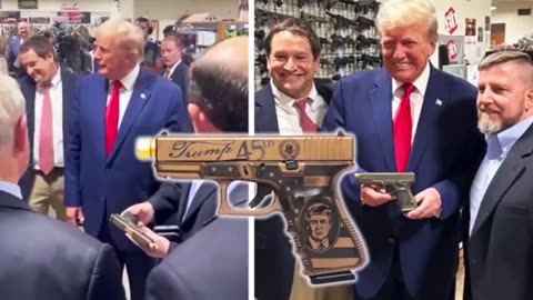 Trump buys Trump branded gun