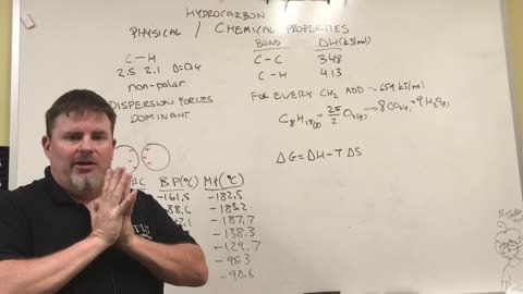 Physical and Chemical Properties of Hydrocarbons