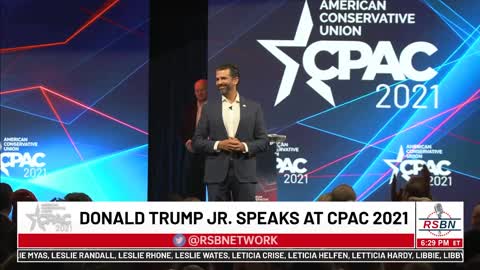 CPAC 2021 Donald Trump Jr Full Speech in Dallas 7/9/21