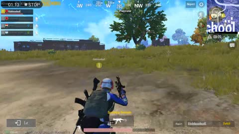 Pubg Mobile Game How much luck do u get From Zoon Like This Guy Stick Inside House and Fighting