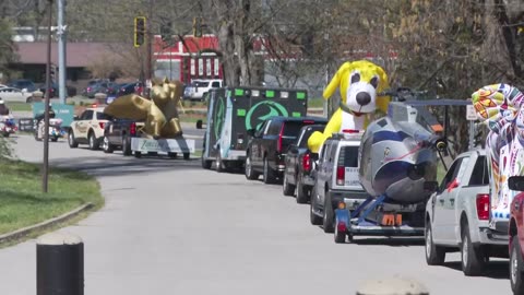 Annual Derby Festival touring parade takes it trip around Louisville