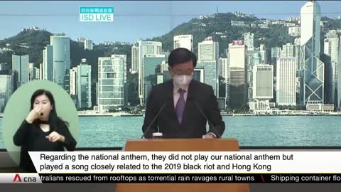 Rugby: Hong Kong calls for probe after protest song used at South Korean game