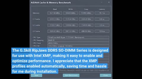 G.Skill RipJaws #DDR5 SO-DIMM Series (Intel XMP) 32GB-Overview