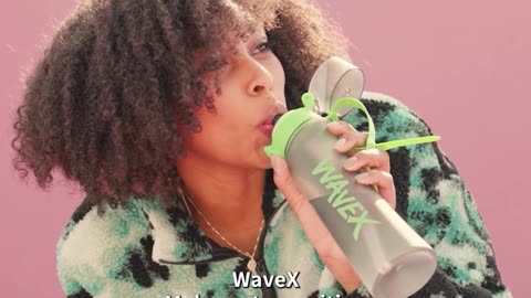 introducting waveX Flavoured water bottle