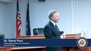 Dr. Rand Paul Talks to Bath County Local Leaders - April 11, 2022