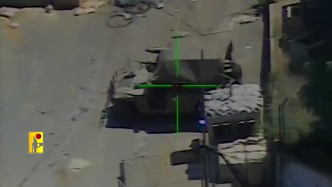 Resistance groups targeting a military vehicle at the al-Abbad site of the Israeli army