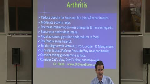 Steve Blake - Natural Approach to Arthritis -- Keeping Our Joints Young