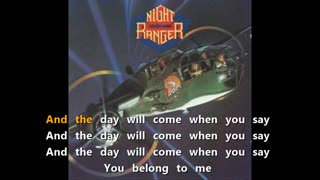 Night Ranger - I Will Follow You {to the karaoke machine}