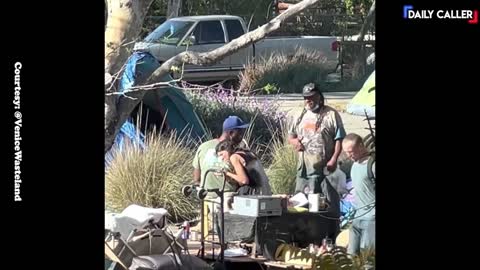 Watch This California Park's Transformation Into Homeless Camp