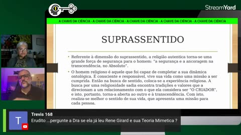 A Chave da Ciência - 3cu7FiCnngg - LIVE 169 RESILIÊNCIA com DRA LANA VALENTIM