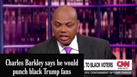 Charles Barkley threatens Black Trumpers