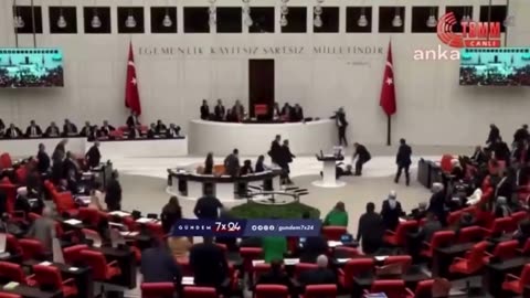 Turkish MP Heart Attack afer trying to put curse on Israel