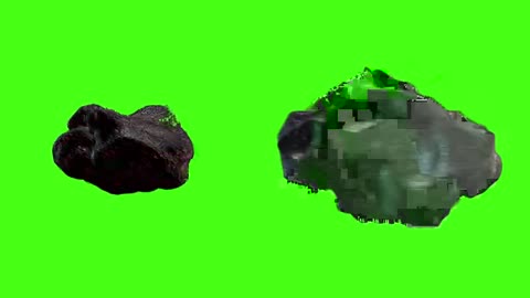 Asteroid Green Screen Effect Video