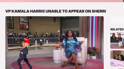 VP HARRIS A NO SHOW@ THE SHERRI SHEPHERD