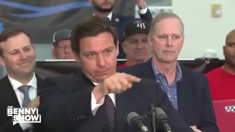 Reporter Tries To Compare DeSantis Actions To Biden's, DeSavage Explodes With Facts