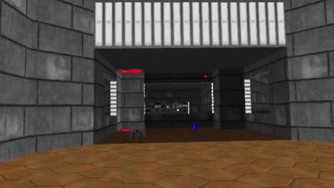 Ultimate Doom in VR - E2M1 (QuestZDoom)