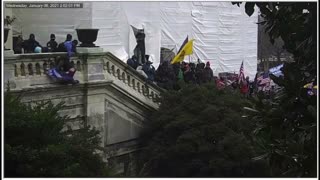 The Capitol Police fired into a peaceful crowd. No warnings were given