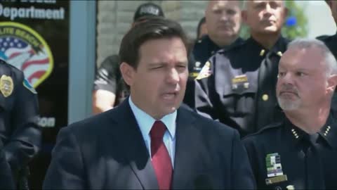 Desantis Gives Police $1000 Bonus: "Some Wanted To Defund The Police, We're Funding The Police"