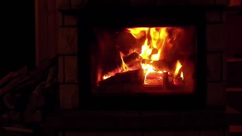 1 Hour Relaxing Fireplace Sounds with Crackling (No Music)