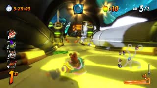 Neon Hawk Kart Gameplay | Crash Team Racing Nitro-Fueled