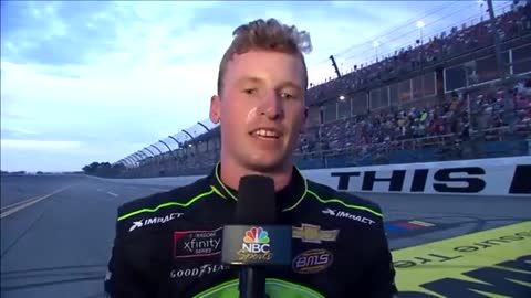 NBC reporter tries to pass off (“Fuck Joe Biden”) chant as “Let’s Go Brandon at NASCAR Rally