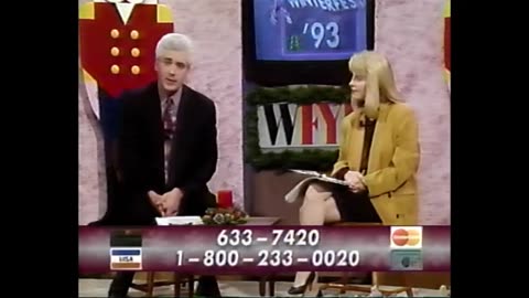 December 1993 - Michael Atwood & Julia Gatti Pledge Drive Segments