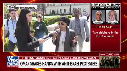 Ilhan Omar pressed on Jewish students' safety at Columbia