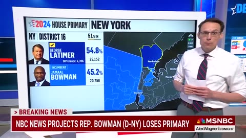 Latimer defeats Bowman in closely watched NY Democratic primary, NBC News projects