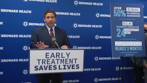 Governor Ron DeSantis On Biden Admin Abruptly Cutting Florida's Monoclonal Antibody Supply